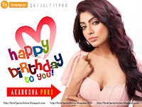bollywood hot actress akanksha puri dob celebration photo download