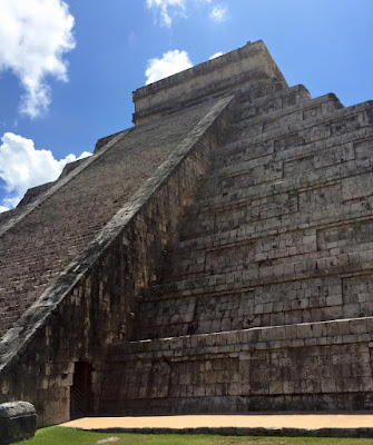 Chichen Itza pyramid.