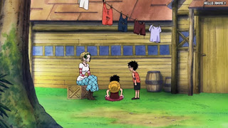 ワンピースアニメ 505話 エース ルフィ ACE LUFFY | ONE PIECE Episode 505