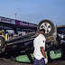  Toyota Land Cruiser Somersaults In Lagos Accident [photos]