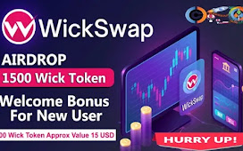 WickSwap Airdrop of 1500 $WICK of $15 USD Free