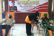 Sambut Hari Bhayangkara ke-76, Polres Sinjai Bersama Instansi Terkait Gelar Donor Darah