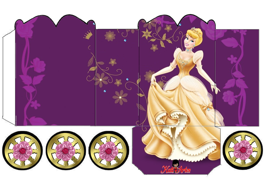 Classic Cinderella: Princess Carriage Shaped Free ...