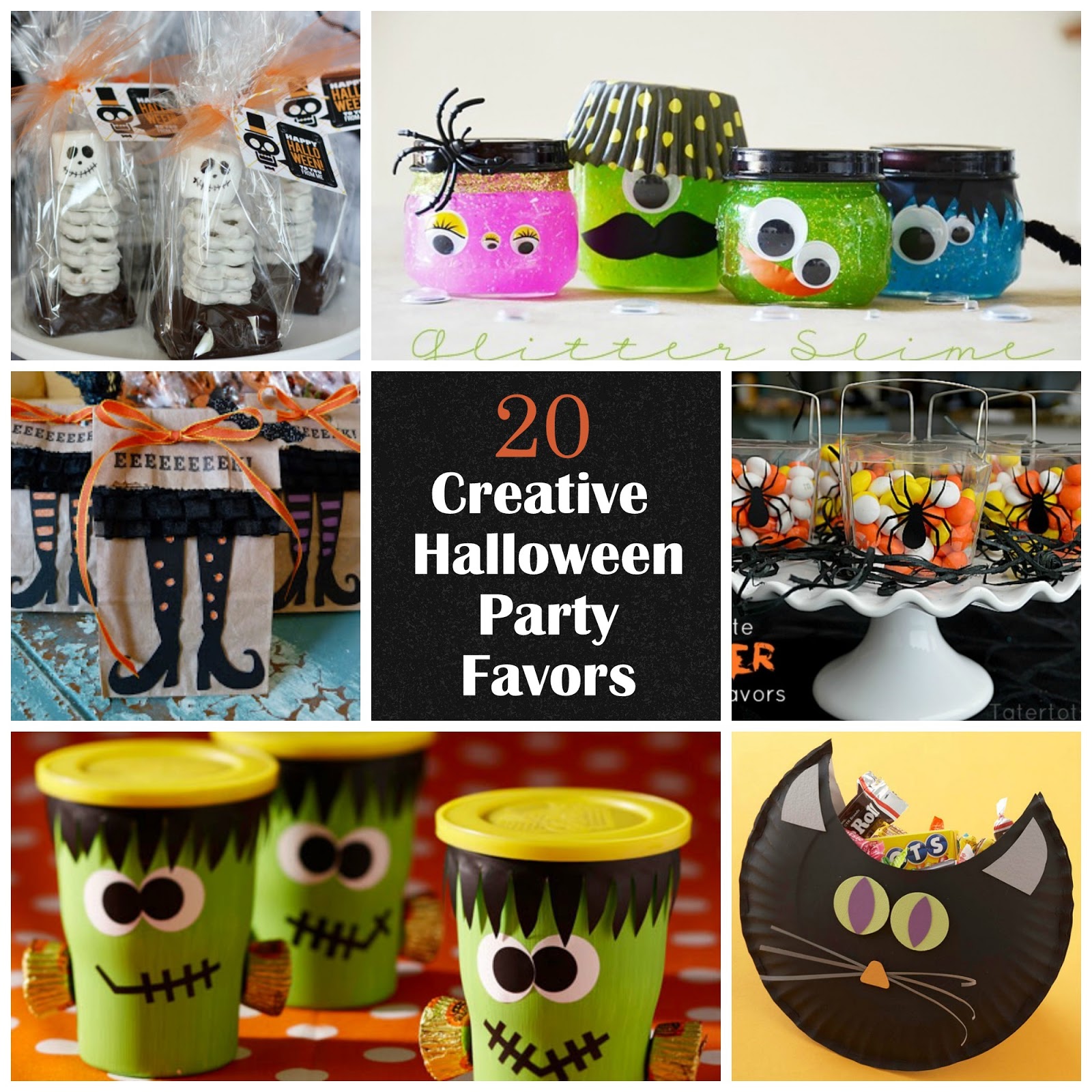 20 Creative Halloween  Party  Favors I Dig Pinterest 