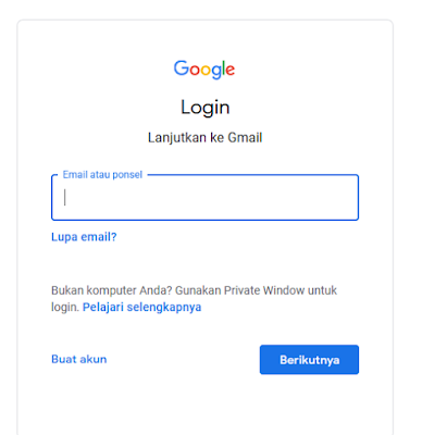 tampilan mail.google.com