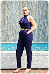 McCall's 7366 | Plunging-Neckline Jumpsuit -- Erica Bunker DIY Style!