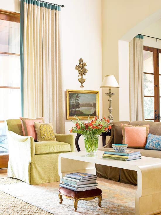 2013 Neutral  Living  Room  Decorating Ideas  from BHG 