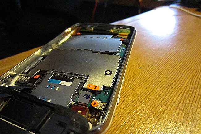 damaged phone
