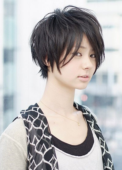 cute short hairstyles asian