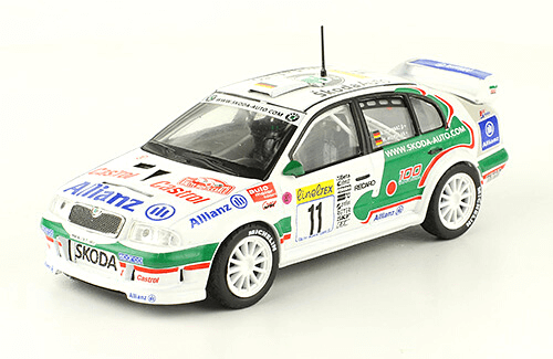 collezione rally monte carlo Skoda Octavia WRC Evo 2 2001 Armin Schwarz - Manfred Hiemer