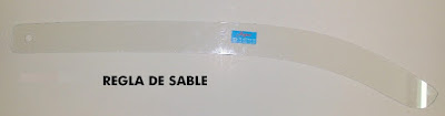 Regla sable  confección y patronaje