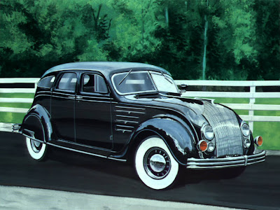 1934 Chrysler Airflow 4 Door Black