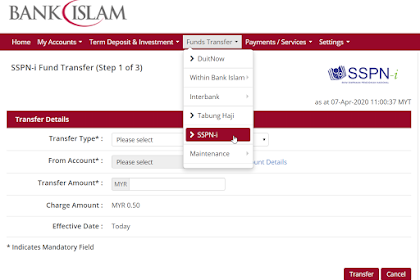 How To Transfer Bank Islam To Bank Islam Online