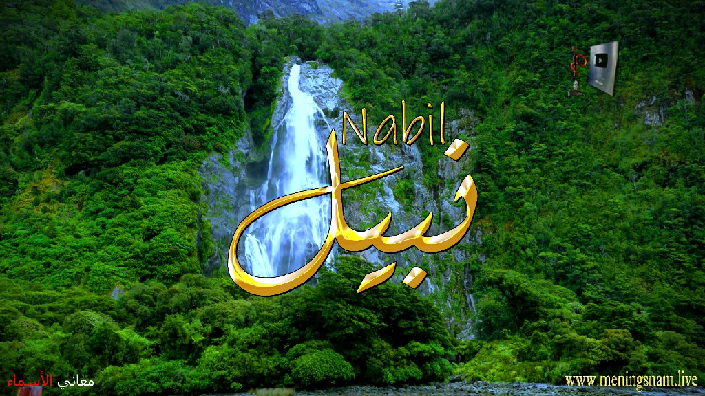 معنى اسم, نبيل, وصفات, حامل, هذا الاسم, Nabil,