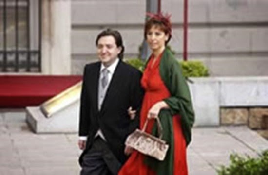 Federico Jiménez Los Santos junto a su esposa