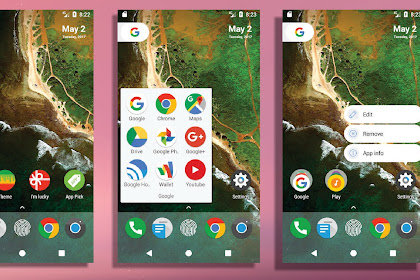 Download N Launcher Pro Apk Full Android 7.0 Nougat Versi Terbaru