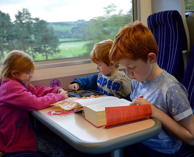 Great Days Out with Northern  | Our Day Trip to Carlisle by Train - Northern train seat with table