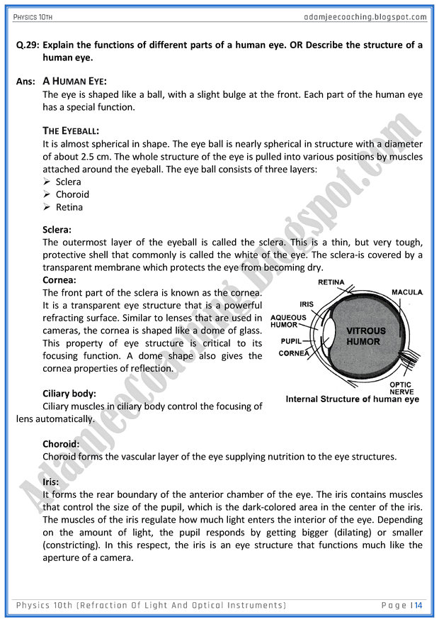 refraction-of-light-and-optical-instruments-question-answers-physics-10th