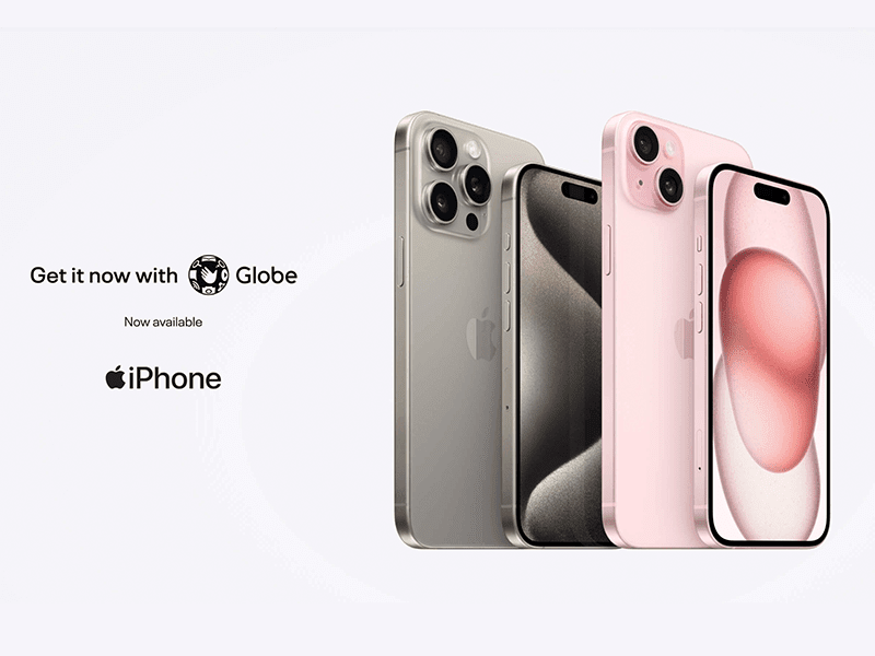 Globe GPlan Apple iPhone 15 series now available, eSIM option offered