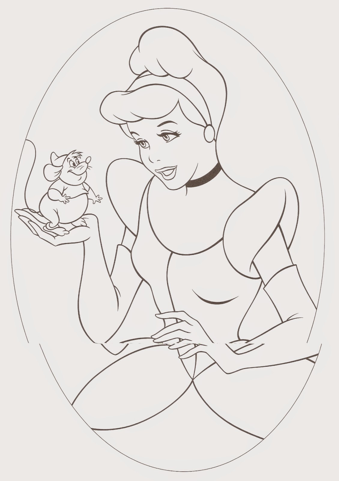 Coloring Pages: Cinderella Free Printable Coloring Pages