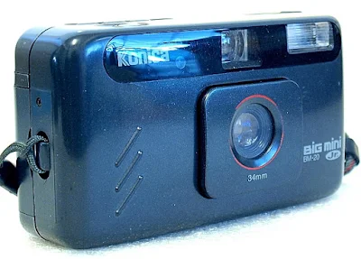 Konica Big Mini Jr. BM-20, Front left