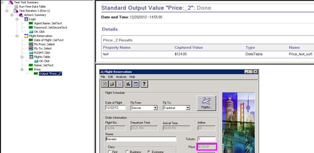 Types of Output Values in QTP