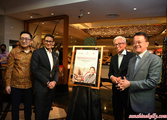 Rumah Makan Nusantara Sunway Putra Hotel, Indonesia Spice Up the World, His Excellency Sandiaga Uno, Minister of Tourism Indonesia, Food