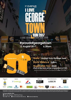 I Love George Town Run 2017 by 1st Avenue Mall Penang (13 August 2017)