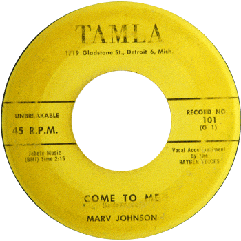 Marv Johnson 45