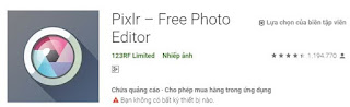 Pixlr - Trình chỉnh sửa ảnh miễn phí cho Android