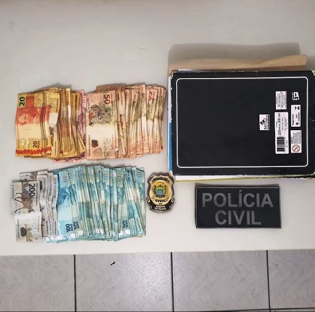 Polícia Civil do Piauí cumpre mandado da justiça e apreende dinheiro em Parnaíba 