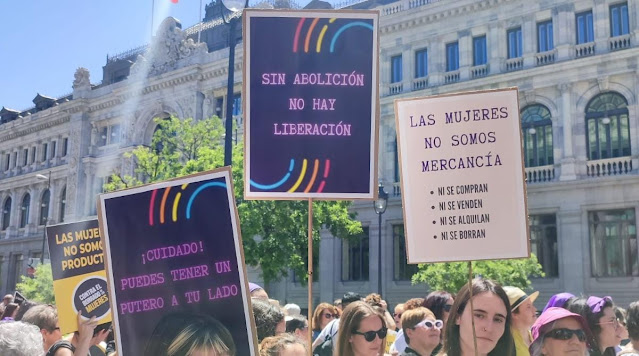 Marcha Abolicionista Madrid.
