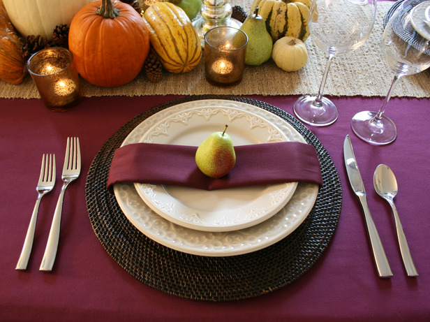 Wedding Reception Table Settings