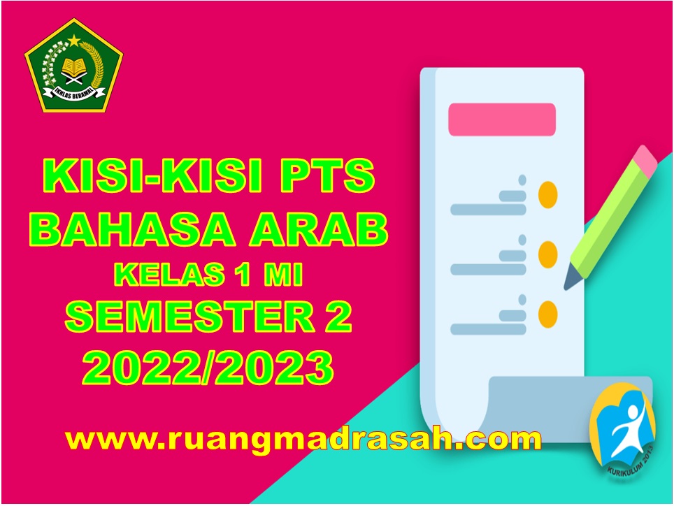 Kisi-kisi PTS Bahasa Arab