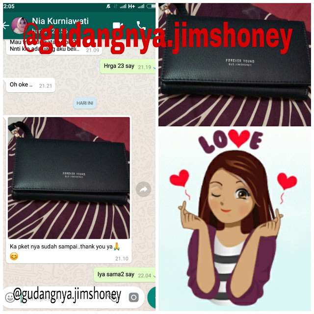 Testimoni Dompet Jimshoney Chelsea Wallet