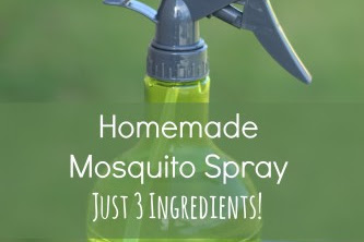 HOMEMADE MOSQUITO SPRAY JUST 3 INGREDIENTS!