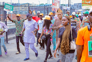 2023: SDP ‘Walk For Democracy’, Canvasses Votes For Candidates