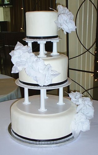 Wedding Cakes are a great attraction to all wedding receptions