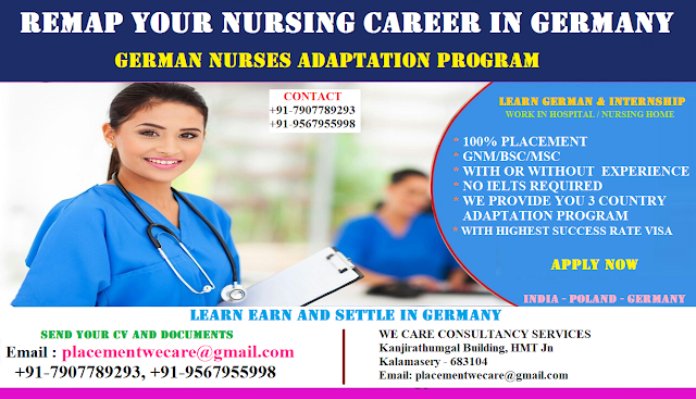 REMAP YOUR NURSING CAREER IN GERMANY - APPLY NOW
