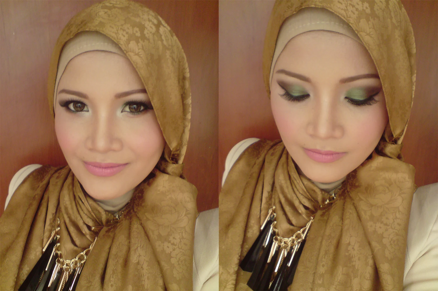 22 Gambar Terupdate Tutorial Hijab Pesta Malam Tahun Ini Tutorial