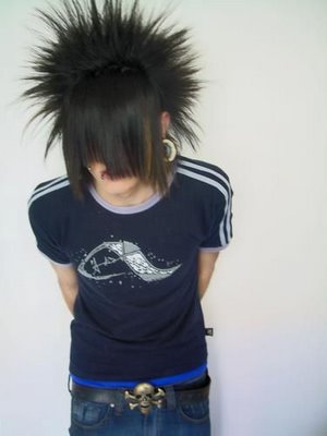 emo hairstyle picture. Emo Hair Without Usually,