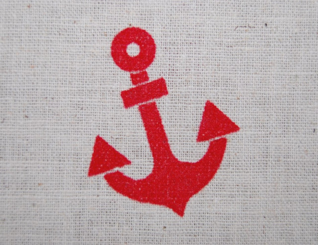 Nautical Anchor Fabric