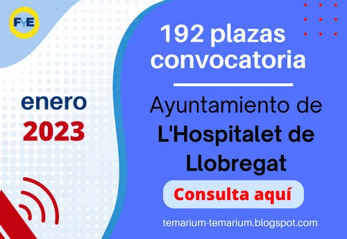 192 plazas convocatoria ayuntamiento barcelona