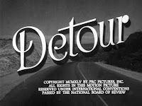 Title screen for 'Detour' (1945)