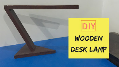 Wooden Desk Lamp