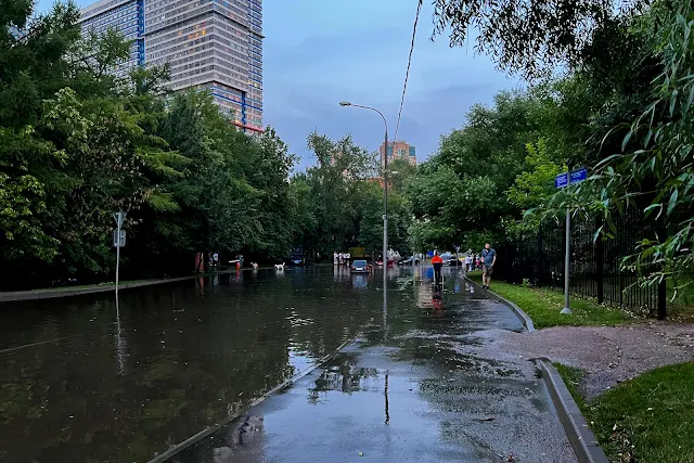 затопленная Малахитовая улица, потоп