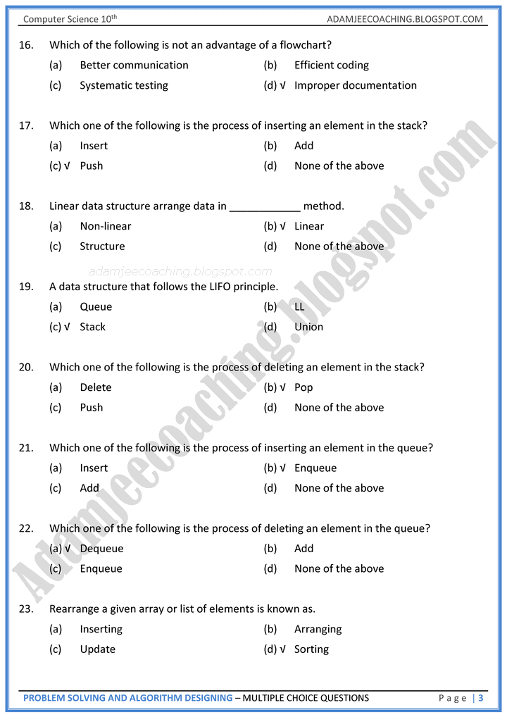 problem-solving-and-algorithm-designing-mcqs-computer-science-10th