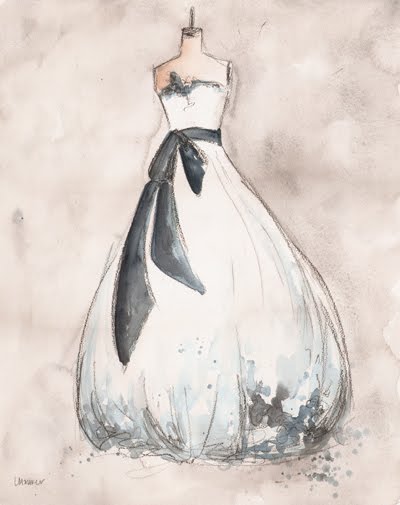 Custom Wedding Dress Portraits