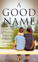 Book cover - A Good Name by Sarah Courtney