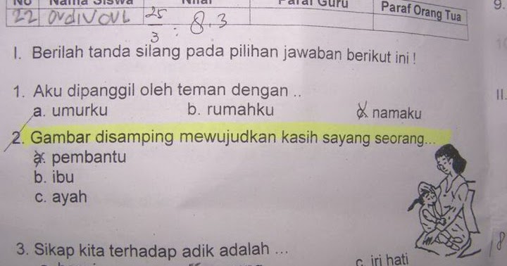 Catatanku Opiniku: Anekdot dalam Keluarga